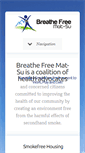 Mobile Screenshot of breathefreematsu.org
