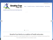 Tablet Screenshot of breathefreematsu.org